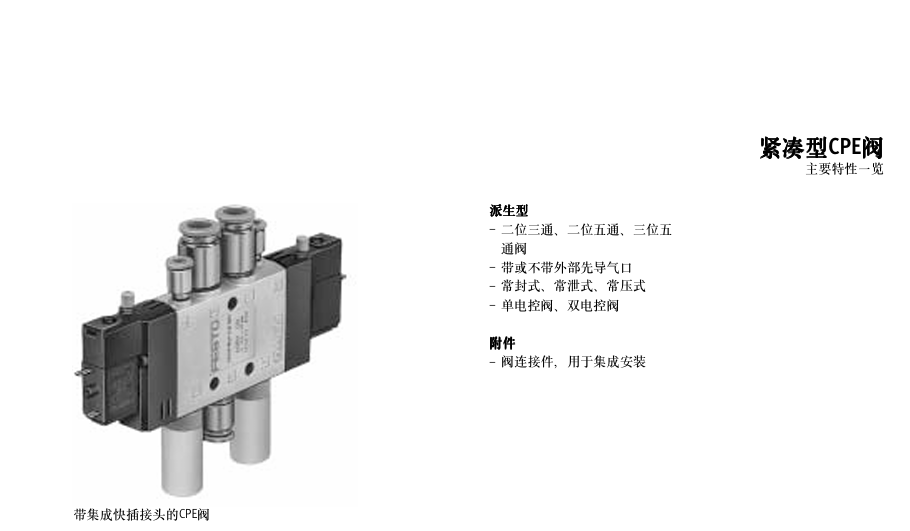 FESTO 紧凑型CPE阀.png